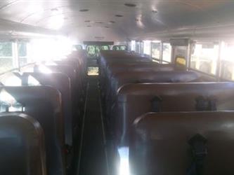 interior of school bus
